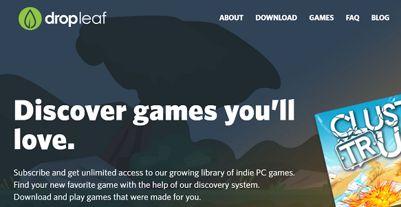 Dropleaf – новая платформа для инди игр