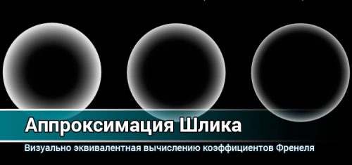 Аппроксимация Шлика для отражения Френеля