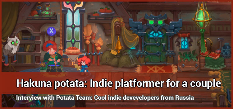 Hakuna potata: Indie platformer for a couple