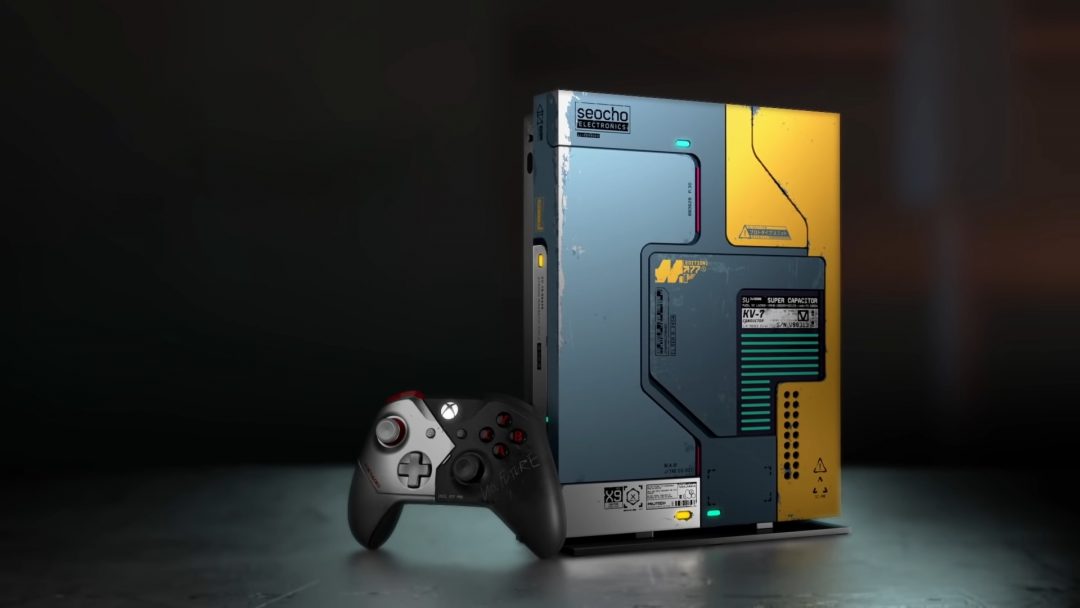 Xbox One X в стиле Cyberpunk 2077 будет стоить 20 тыс.рублей, а не 140