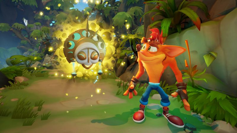 Ролик с новым геймплеем Crash Bandicoot 4