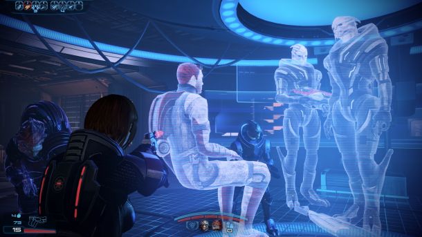 Голограмма в игре Mass Effect