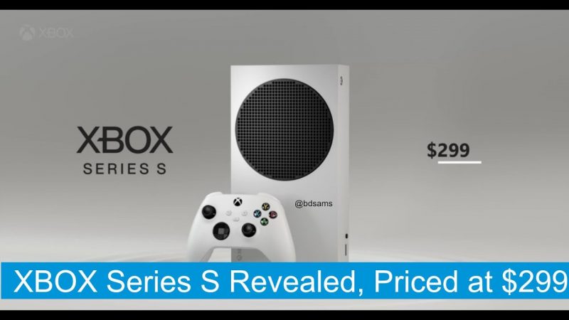 Представлена новая консоль Xbox Series S