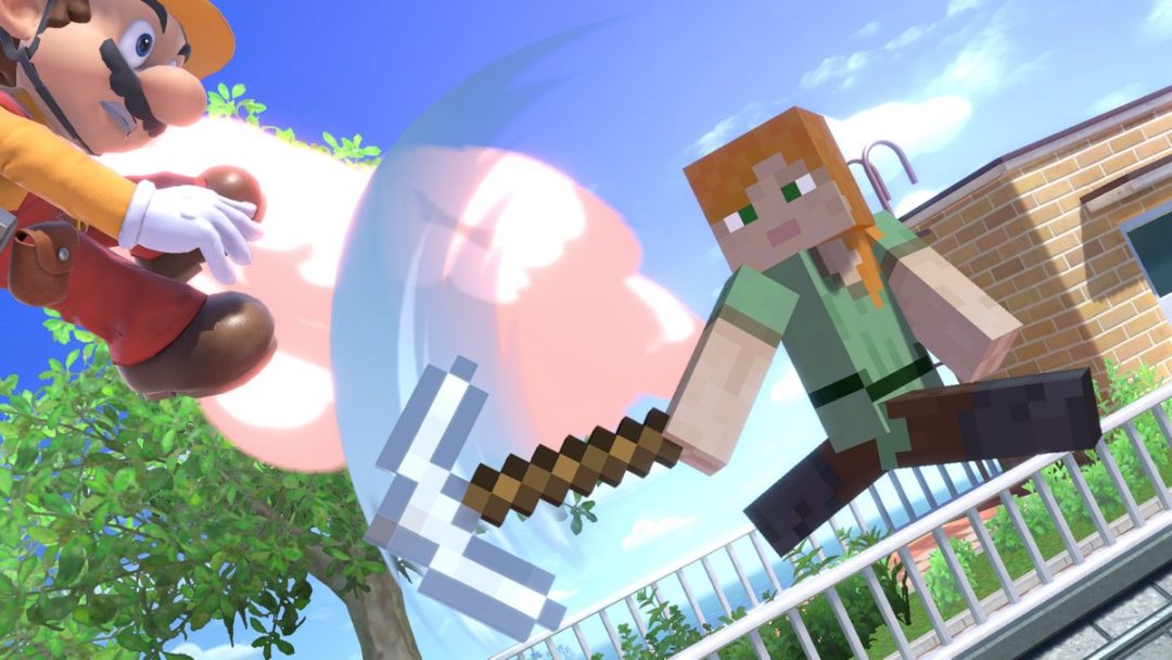 В Super Smash Bros. Ultimate появятся персонажи из Minecraft