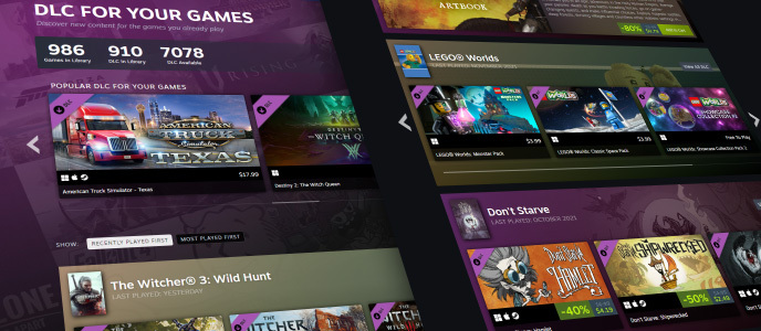 Valve launched a special DLC section on Steam