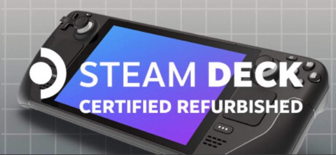 Valve started selling refurbished Steam Deck