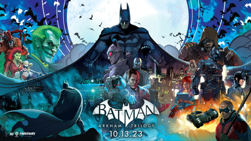 Сборник Batman: Arkham Trilogy для Nintendo Switch получил дату релиза