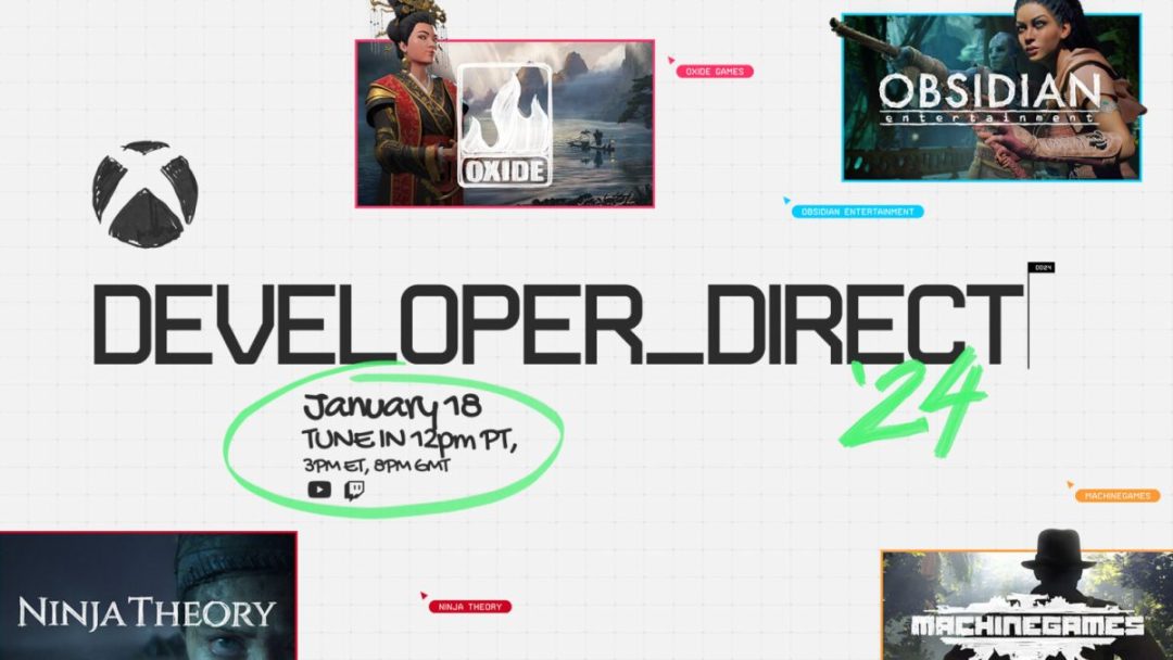 Xbox Developer_Direct presentation will take place on January 18