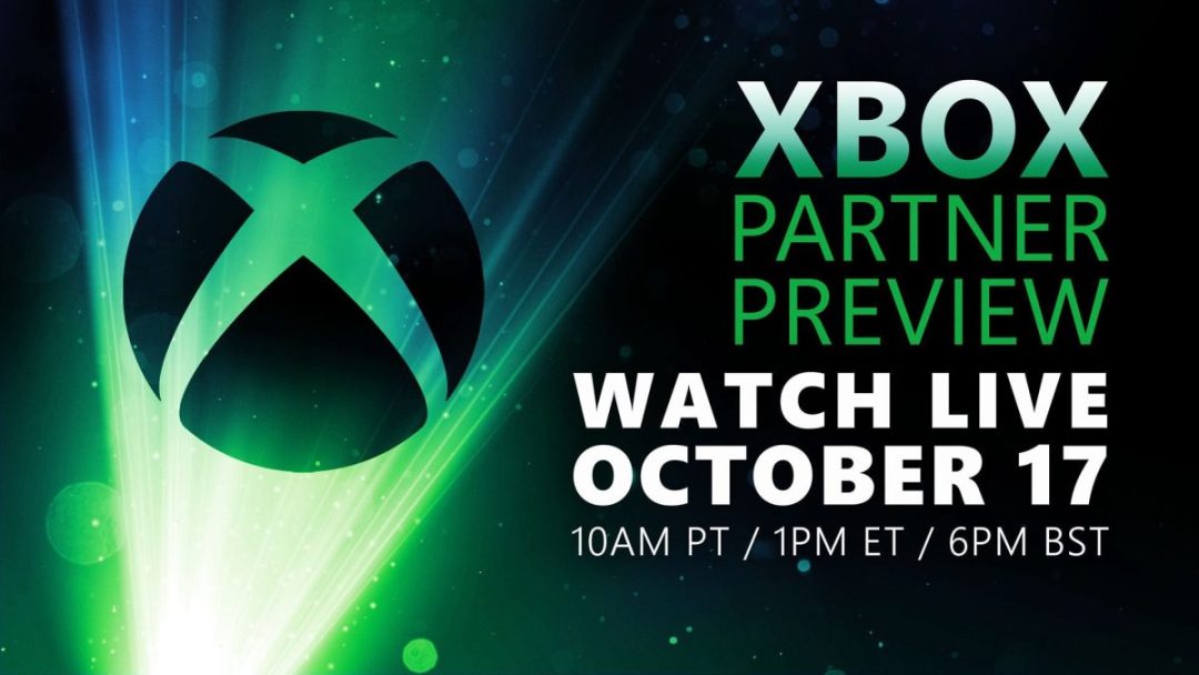 Xbox Partner Preview will take place on October 17th